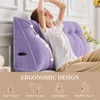 Sasttie Headboard Pillow King, Wedge Pillow Headboard for Sitting Up