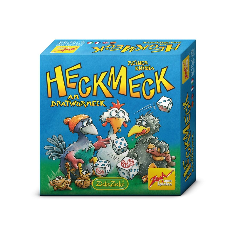 Zoch - Heckmeck am Bratwurmeck Cards and Dice Game, Colourful
