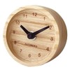 KATOMOKU mini clock km-125BR Ash Limited Edition Brown