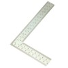 Woodworking Square,Stainless Steel Framing Tools L-Square Carpentry Square - Double-Sided