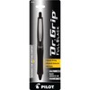 PILOT Dr. Grip FullBlack Refillable & Retractable Ballpoint Pen, Medium
