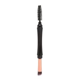 Brocha para Cejas de Doble Punta, Brocha para Delineador de Ojos con Tinte en ángulo, Exquisita Brocha para Sombra de Ojos, Espiral de Doble Punta con Cubierta Cepillos para Sombras de Ojos