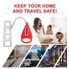 KUOGO Portable Door Lock-2 Pack Solid Heavy Duty Extra Lock