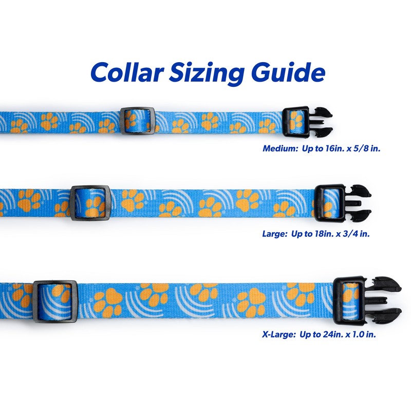 High Tech Pet MS-5 with Deluxe Collar (Paw, Extra Large)