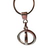 PJ4U Crusades knights Templar Spinning Double Sided Metal Keyring And