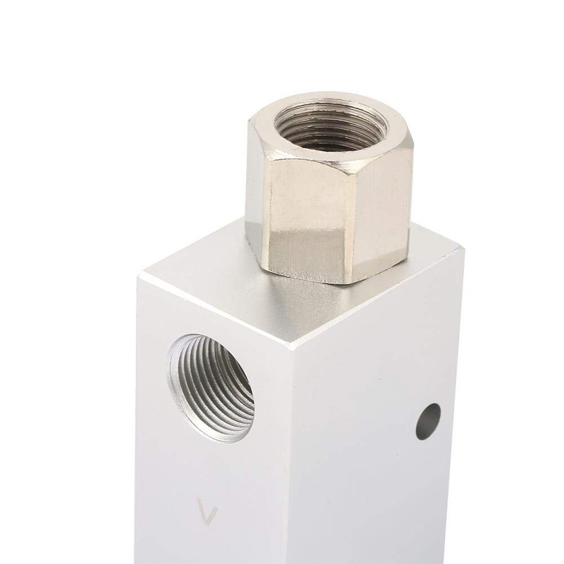 Akozon Vacuum Generator, CV-25HS Pneumatic Vacuum Ejector with Silencer