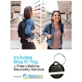 Peak Gear Foldable Backpack - Compact Packable Day Pack - Includes Lifetime Lost & Found ID