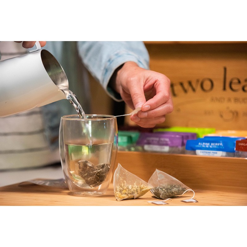 Two Leaves and a Bud Organic Assam Black Tea Bags,