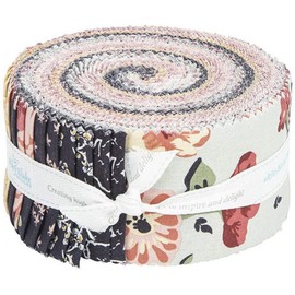 Carina Gardner Ciao Bella Rolie Polie 40 2.5-inch Strips Jelly Roll Riley Blake Designs RP-12770-40
