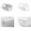Bgfuni Set of 4 Small Plastic Storage Baskets, Office Home