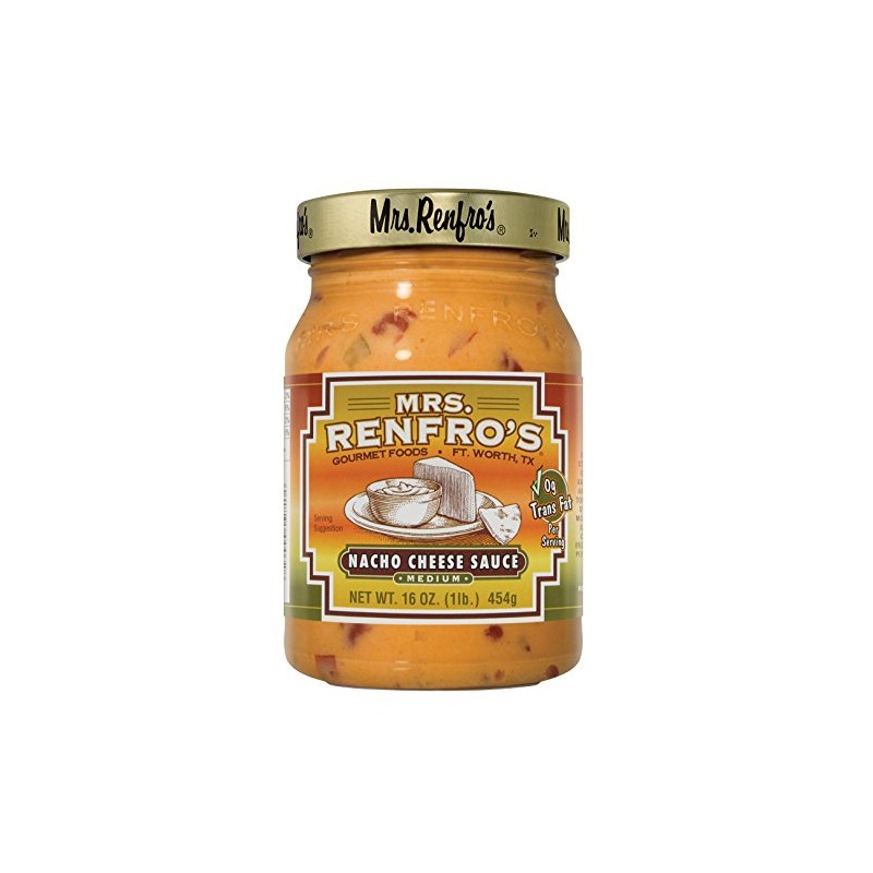 Mrs. Renfro's Nacho Cheese Sauce, 16 oz (4 Pack)