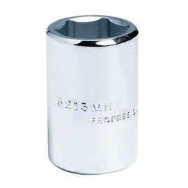 3/8 in Drive, 23mm Hex Metric Socket, 6 Points, Mfr: J5223MH-A