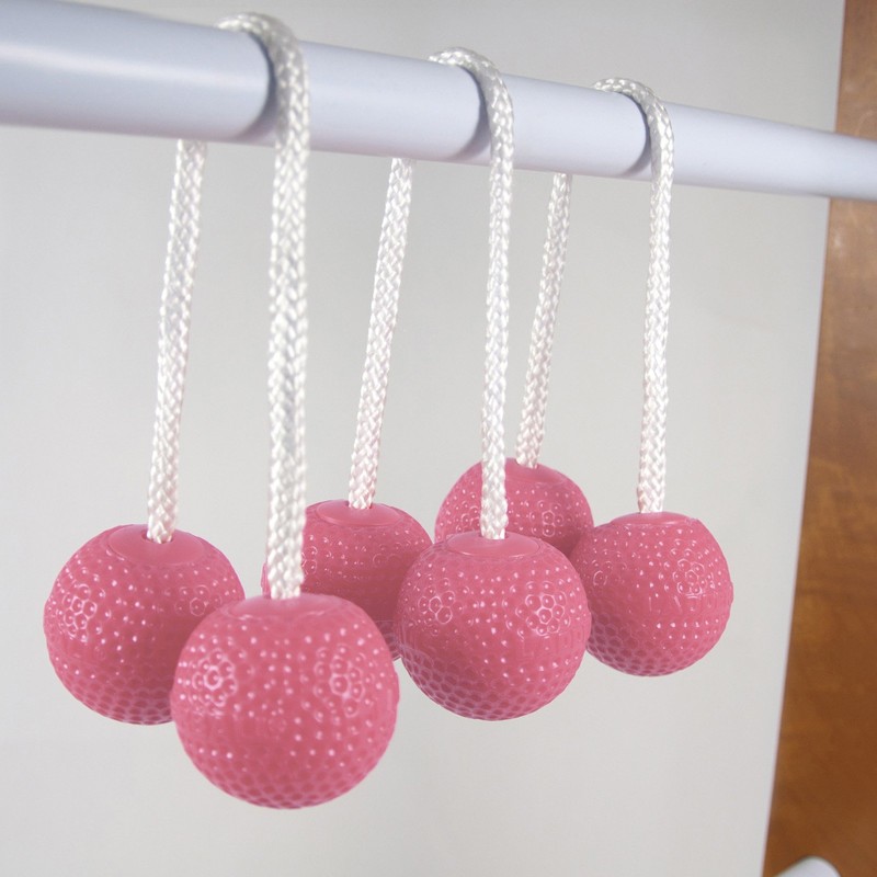 Ladderball Soft BOLAS, Set von 3, rose