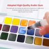 MeiLiang Solid Watercolor Set with Brush (36 Colors) Palette Gum