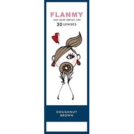 FLANMY フランミーワンデー 30枚入 【ドーナツブラウン】 -7.50