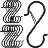 12PCS S-Shaped Hooks for Hanging, 3.5-Inch Heavy Duty S-Shaped Hooks