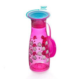 (Pink) - Wow Cup Mini 360 Sippy Cup, Pink, 12 oz / 350 ml