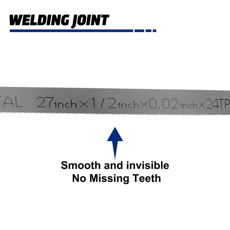 AIRTOON 27 Inch Bandsaw Blades 24 TPI, Portable Band Saw