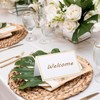 50 Pcs Place Cards for Table Setting, 2×3.34inch Table Tent