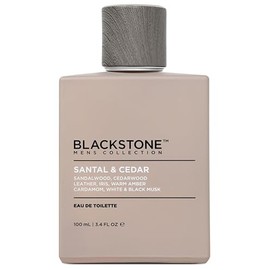 Blackstone Mens Collection Eau de Toilette – Santal & Cedar, | Men’s Fragrance, Warm (3.4 Fl Oz) Men's Grooming 100ml Santal & Cedar Toilette - Turnkey