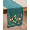 Maison d' Hermine Hygge Christmas 100% Cotton Table Runner for