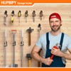 HUPBIPY 6 Pack Metal Garage Hooks, Heavy Duty S Hooks