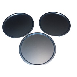 Italian Cooking Concepts THREE 12 inch Pizza Pans for baking Pizzas, cookies or Biscuits