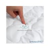 Waterproof Mattress Protector, Quilted Bedside Crib Mattress Cover(86x52cm), Fits for