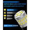 lupuauto 3157 LED Bulbs White, 3056 3057 3047 LED Reverse