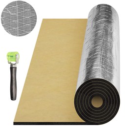 Storystore Sound Insulation Car Heat and Sound Deadening, Insulation Mat Car Sound Deadening Mat, Sound Deading Material for Cars (39"(W) x 40"(L) x 3/16"(T))