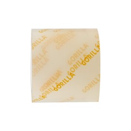 Gorilla Tough & Wide; Heavy Duty Double Sided Mounting Tape; 2" x 48"; Clear; (Pack of 1)