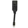 USB Sound Card Adapter 7.1 Channel Mute Button Volume Control