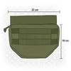 MIL-TEC Drop Down Pouch with MOLLE System for Plate Carrier