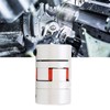 Plum Flexible Shaft Coupling Aluminum Alloy 14mm Inner Diameter Flexible