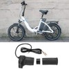 Electric Bike Half-twist Throttle, Yctze 36V Half-twist Throttle with Battery
