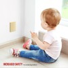 ENERLITES Screwless Blank Wall Plate, Child Safe Blank Device Outlet