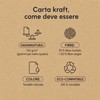 eliant. Carta Kraft A4 120 g 100 Fogli Avana per