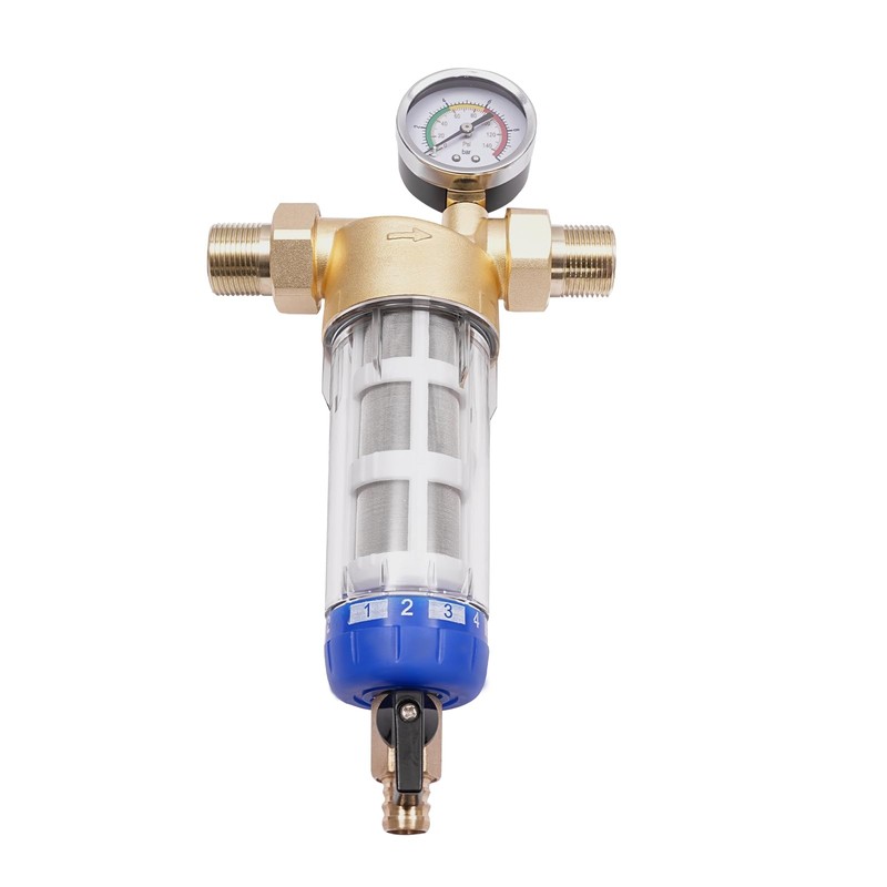 40 Micron Flushable Prefilter, Spin Down Sediment Water Filter, Whole