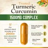 Turmeric Curcumin Supplement 1500mg - Organic Tumeric & BioPerine Black