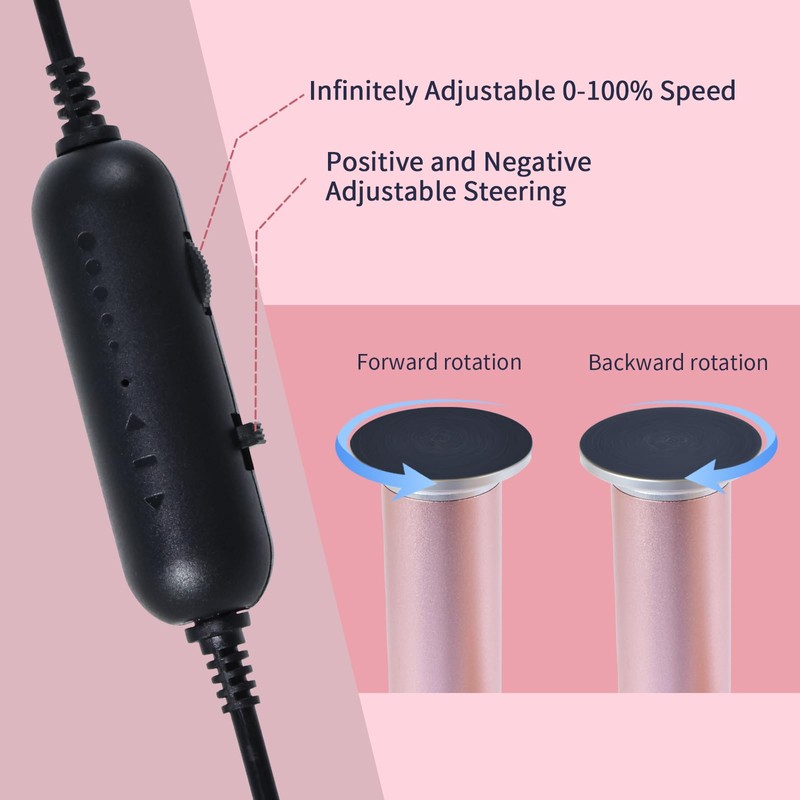 AprElm 4.8IN Longer Electric Foot Callus Remover with 80pcs Sandpaper