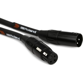 Roland Black Series Heavy-duty XLR Microphone Cable, 10-Feet
