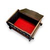 Dice Box - BLACK - 6x4x3 Also holds jewelry and