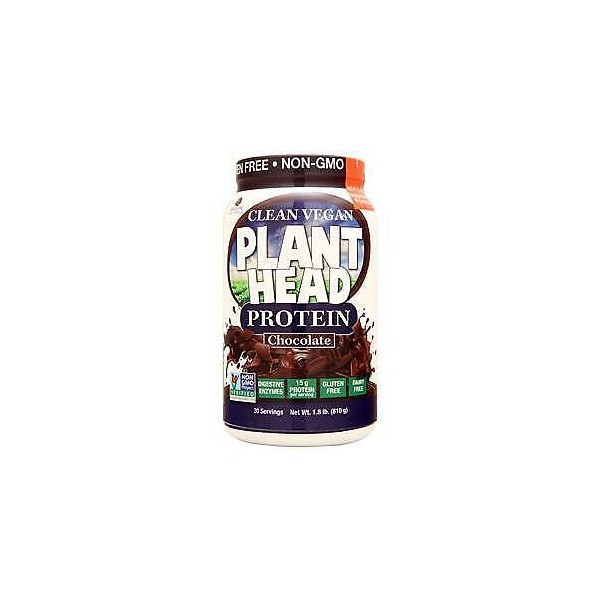 Genceutic Naturals Plant Head Protein Chocolate 1.8 lbs