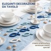 PYRUVAE 100 Pezzi Pesciolini in Legno per Decorazioni Battesimo Comunione