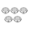5Pcs Momentary Push Button Switch Metal Auto Reset Ultra Thin