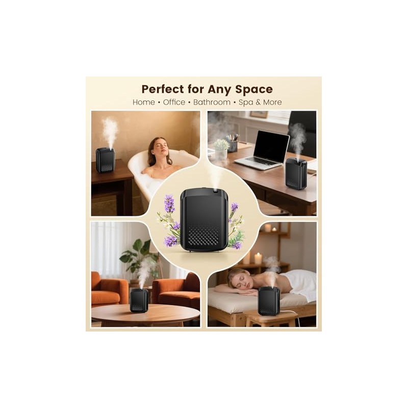 KUNEM Difusor de Aromas para casa Bluetooth Inteligente de 400ML
