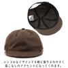 Laquest Short Brim Cotton Prisoner Cap Short Brim Cap, armygre
