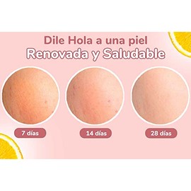 Super Serum 4 en 1 - Vitamina C + Ácido Hialurónico + Vitamina E + Niacinamida | - Para Todo Tipo de Piel - Suero Facial Antiarrugas y Manchas Para Iluminar y Reafirmar La Piel