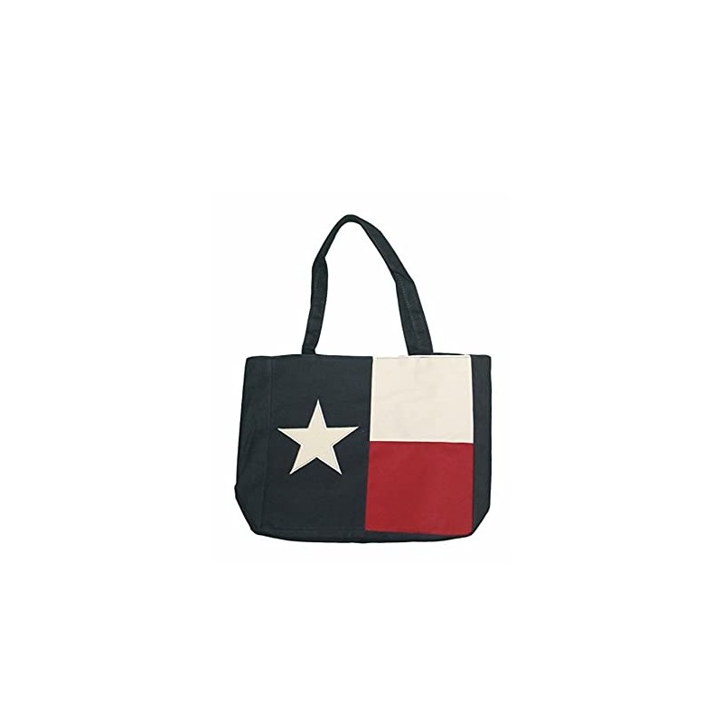 TEXAS FLAG Tote Bag One Size Navy Blue
