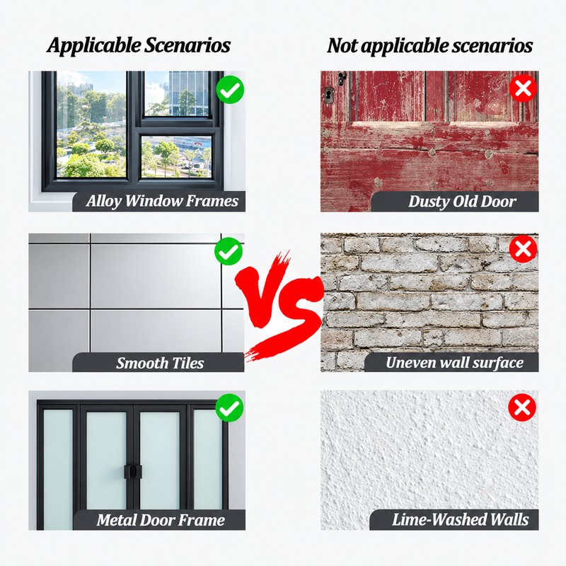 Self-Adhesive Window Water Blocking Bar – Rubber Rain Barrier Strip